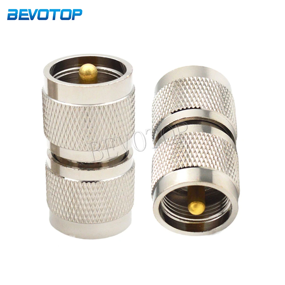 

1Pcs PL259 UHF Male Plug to PL-259 UHF Male Straight UHF RF Coaxial Adapter High Quality 50ohm