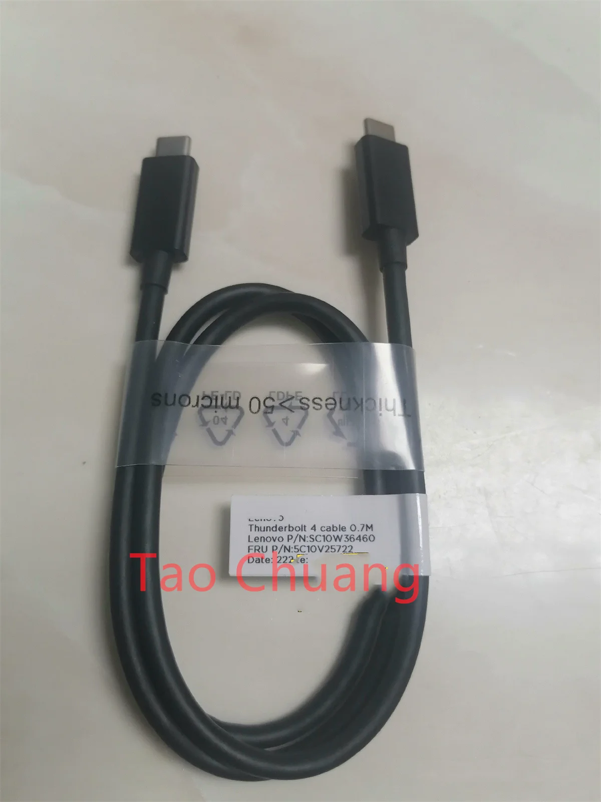 FOR Lenovo Thunderbolt 4 docking station data cable supports dual 4k and single 8k video USB 4 USB 3.0 USB 2.0 5C10V25722