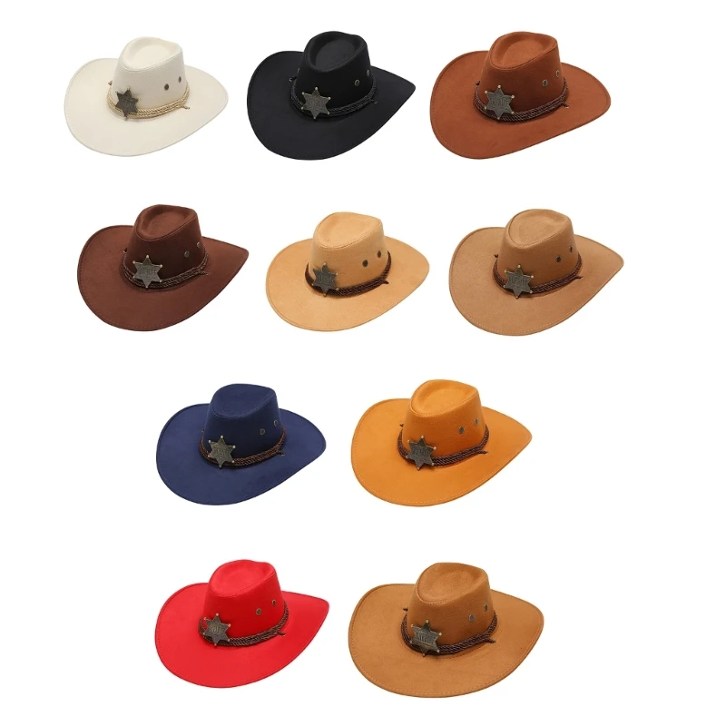 Cowboy Hat  Travel Party Props Women Bachelorette Party Hats Disco Dress Up Fedora Cowgirl For Bridal Party Dropshipping