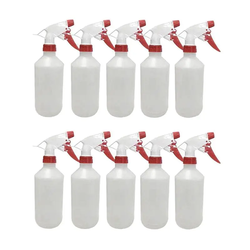 

Hot Trend-500Ml 10 Packs Plastic Trigger Spray Bottles 16 Oz Foaming Cleaning Commercial Sprayers
