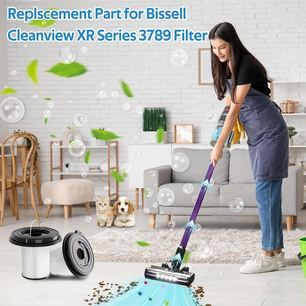 TLXT--2 PackFilter For Shark Detect Pro IW3611DE / IW3611EU Wireless Vacuum Cleaner Home Appliance Spare Parts Cleaning Tool