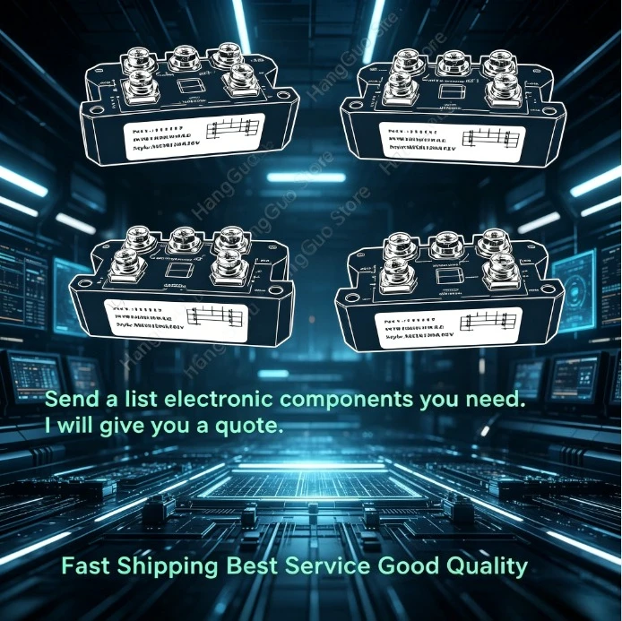 Original MDS120A Three-Phase Rectifier Bridge Module 120A 12V-1600V AC to DC Converter