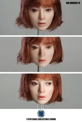 SUPER DUCK SDDX03 1/6 Female Soldier Movable Eye Head Carving Model Toy High Quality Fit 12'' Action Figure Body In Stock