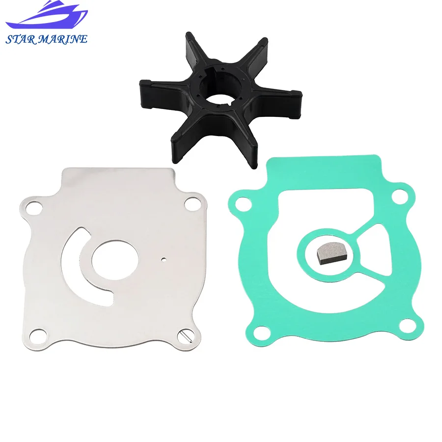 

Ремкомплект крыльчатки водяного насоса 17400-96350 для подвесного двигателя Suzuki 2-тактный DT20/25/35/40 18-3242 17400-96353