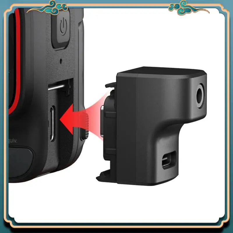 محول ABJG-Audio أثناء شحن ملحقات الميكروفون الخارجي لـ Ace Pro/Ace