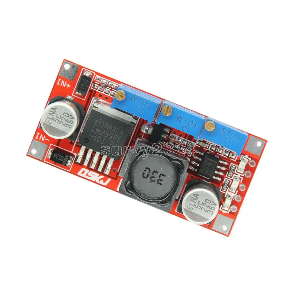 LM2596 DC-DC Step Down CC CV Power Supply Module LED Driver Battery Charger Adjustable LM2596S Constant Current Voltage