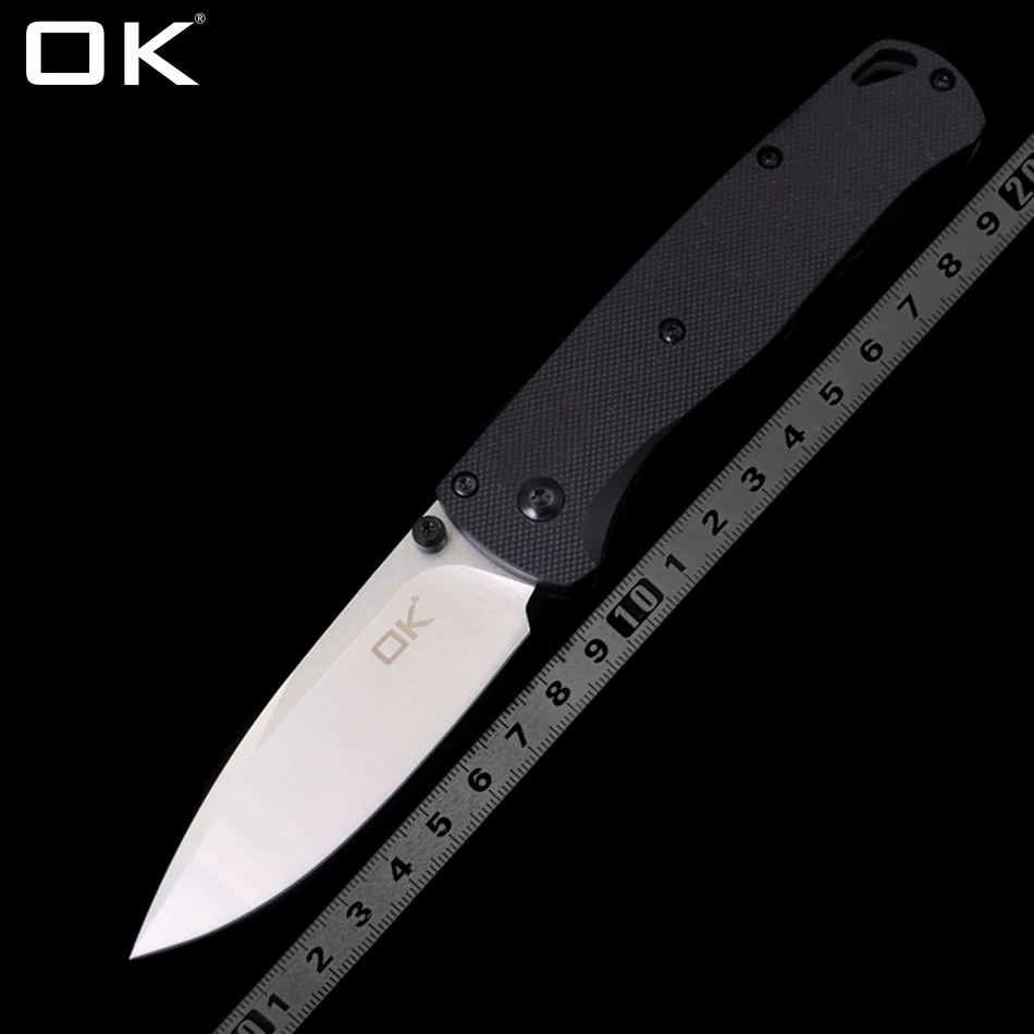 

OK OK-535 AXIS G10 Handle VG-10 Blade Folding Knife Outdoor Camping Hunting Pocket Tactical Self Defense Collection EDC KNIVES