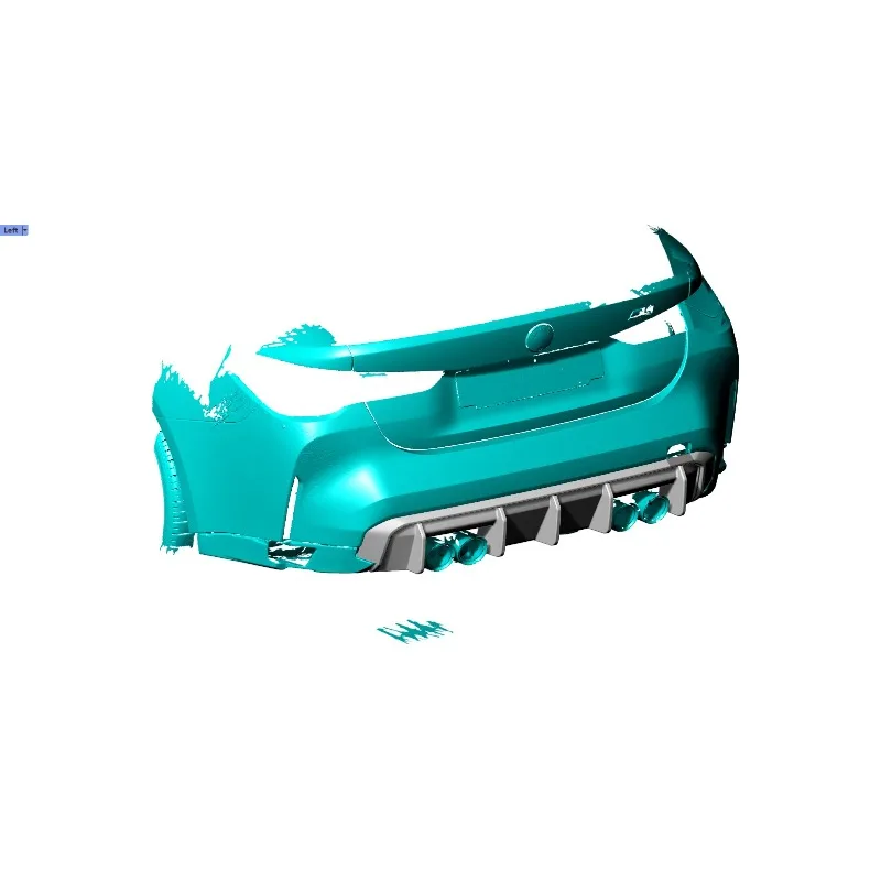 Factory OEM ODM Carbon Rear Bumper Diffuser forBMW G80 M3 G82 G83 M4 2021 2022 2