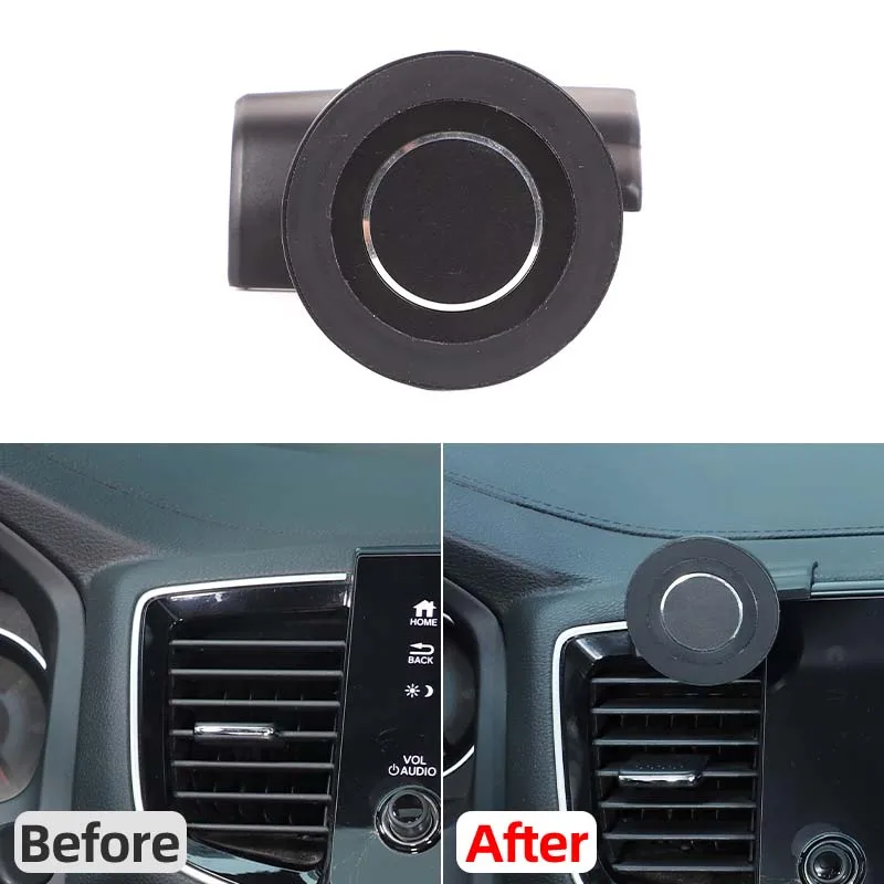Car Accessories Phone Holder Wireless Charger Gravity Sensing Auto Grip Magnetic Bracket For Honda Pilot 2016-2022