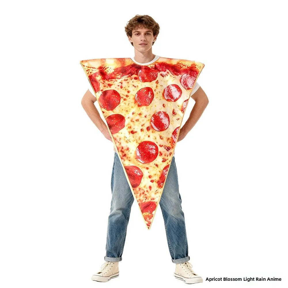 Disfraz de Pizza ciosa para Adultos, Actuación en Escenario de loween, Disfraz de Carnaval Transfronterizo, Disfraz de...
