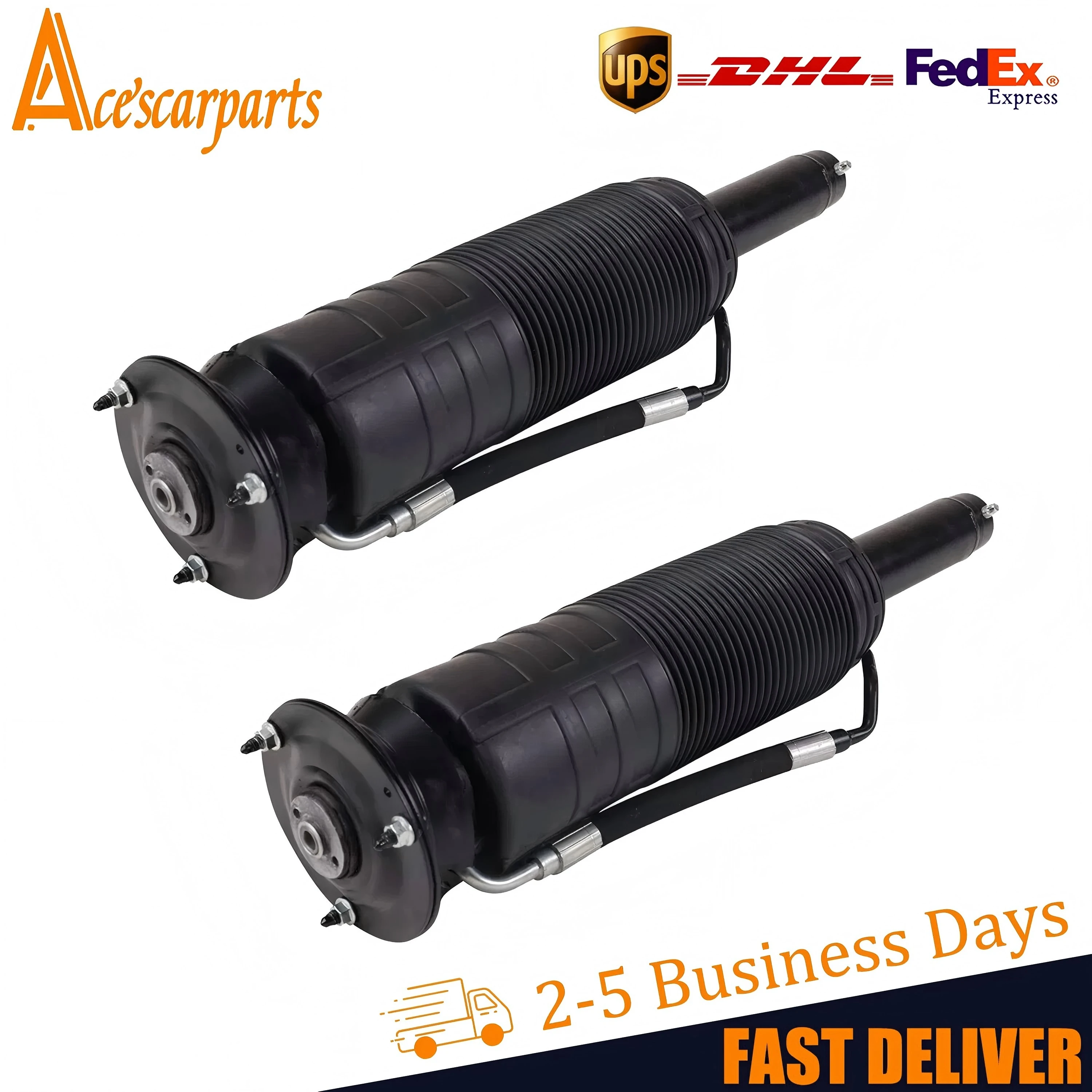 

Pair Front ABC Hydraulic Shock Struts For Mercedes W220 C215 CL500 CL600 S55 S600 1999-2006 2203205813 2203208113 2203200138