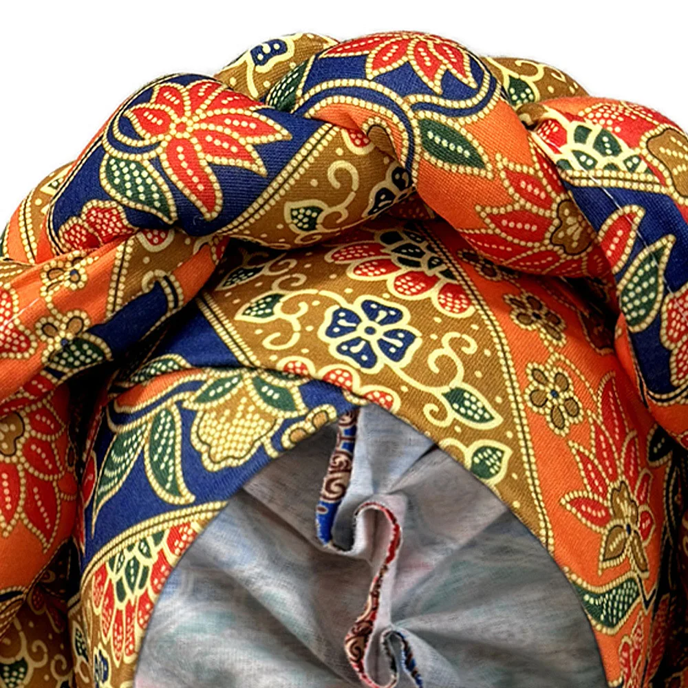 Afrikanische Headtie Motorhaube Hut Turban für Frauen Muslimischen Kopf Wrap Nigerian Schal Geflecht Hijab Femme Chemo Caps Abdeckung – Detail 8