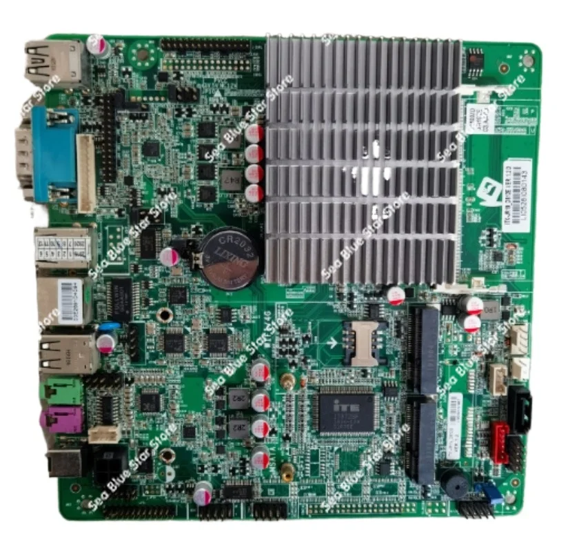 Industrial  Board ITX-JR19-D812E J1800 Integrated CPU 2.41 Clock Speed All-in-one Motherboard Used Disassembled Motherboard