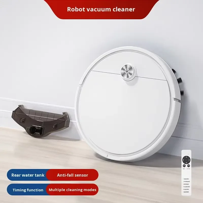 STLF SD Water Tank Robot Vacuum, 3-in-1 Smart Home Appliance USB Powered Sweep Vacuum & Mop