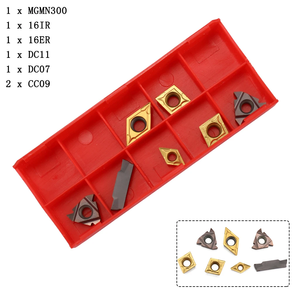 Imagem -05 - Carbide Inserções Conjunto para Torno Shank Boring Bar Turning Tool Holder Boa Precisão e Resistência ao Desgaste 16 mm Pcs