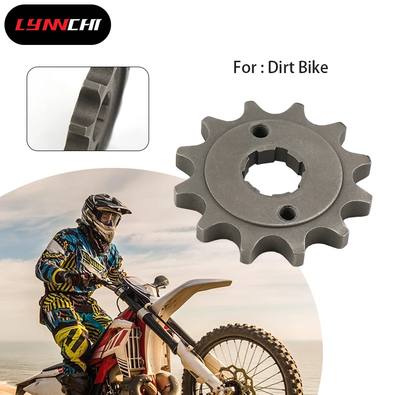 LYNNCHI мотоциклетный железный 12-зубчатый двигатель для велосипеда, передняя звездочка двигателя, цепная шестерня, аксессуары для мотокросса LYNNCHI мотоциклетный железный 12-зубчатый двигатель для велосипеда, передняя звездочка двигателя, цепная шестерня, аксессуары для мотокросса
