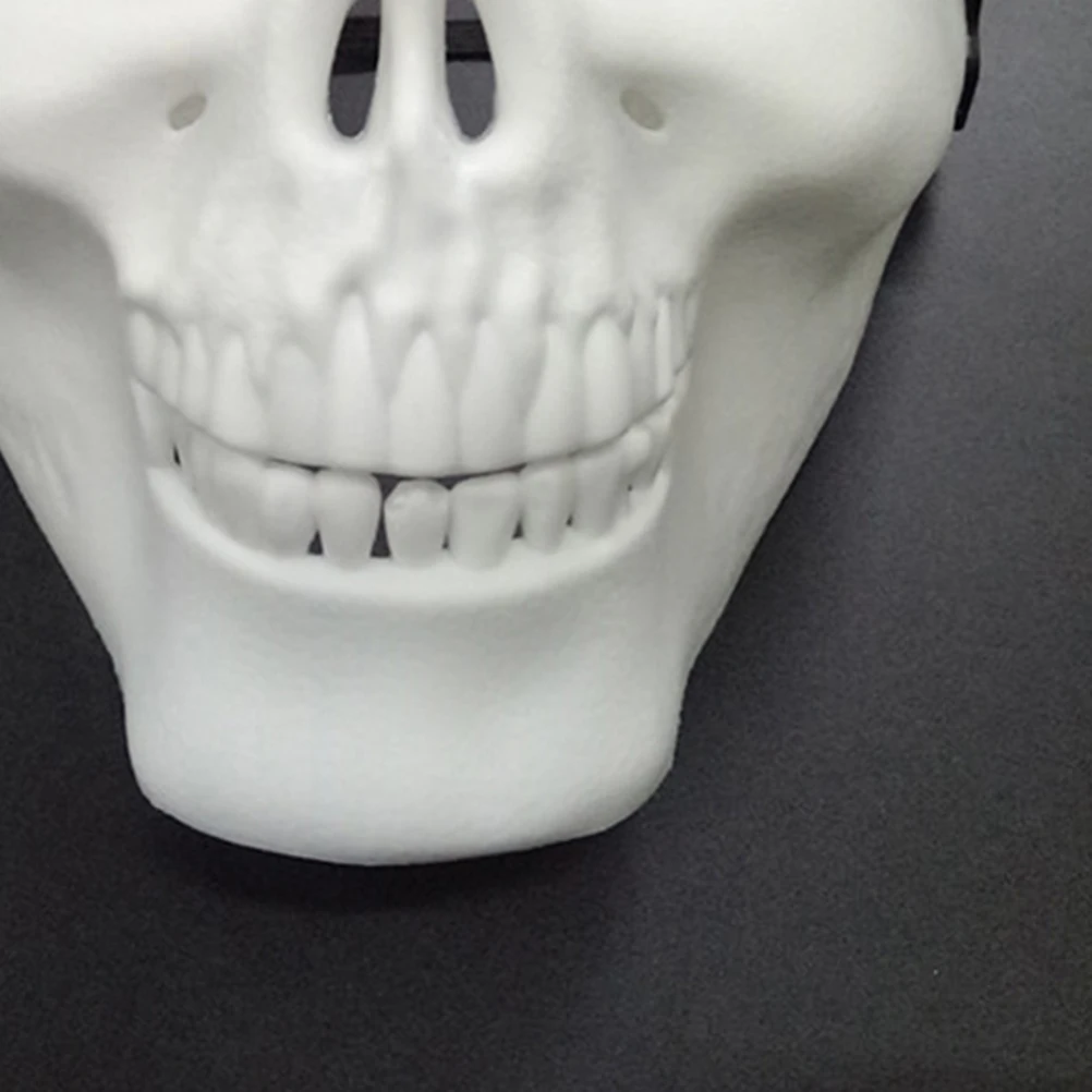 2 pezzi Maschera protettiva Halloween Design spaventoso Costume da festa in maschera Maschere horror Accessori