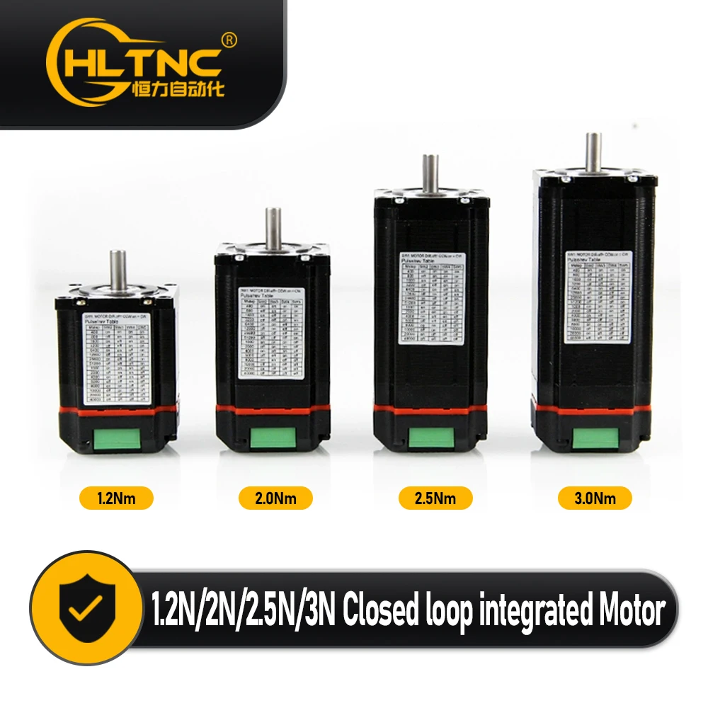 

Встроенный двигатель Nema 23 с замкнутым контуром, 1,2 Нм, 2 Нм, 2,5 Нм, 3 Нм, серводвигатель с диаметром привода 8 мм, гибридный, встроенный для 3D-принтера с ЧПУ
