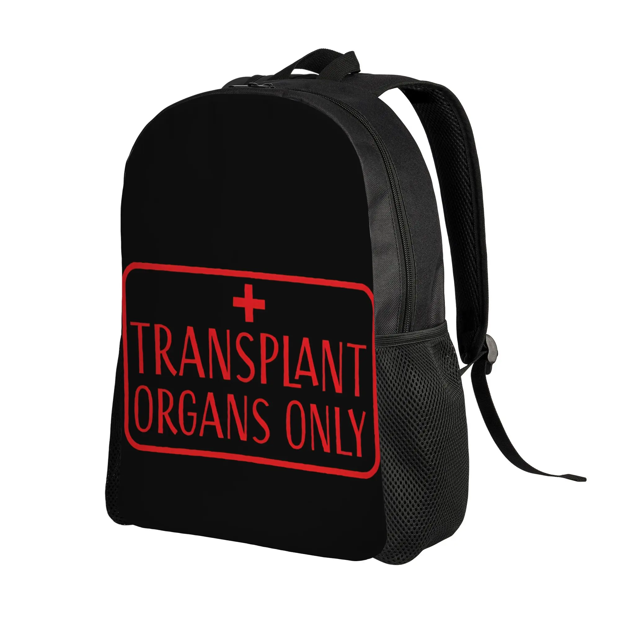 Red Human Organ for Transplant  Backpack  College Backpacks Boy Girl Design Large High School Bags Casual Rucksack