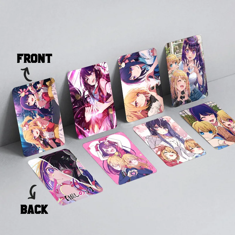 Imagem -06 - Anime Oshi no ko Lomo Card Peripheral hd Impressa Cartões Fotográficos Fãs Coleção Photocards Presente 60 Pcs por Conjunto Alta Qualidade