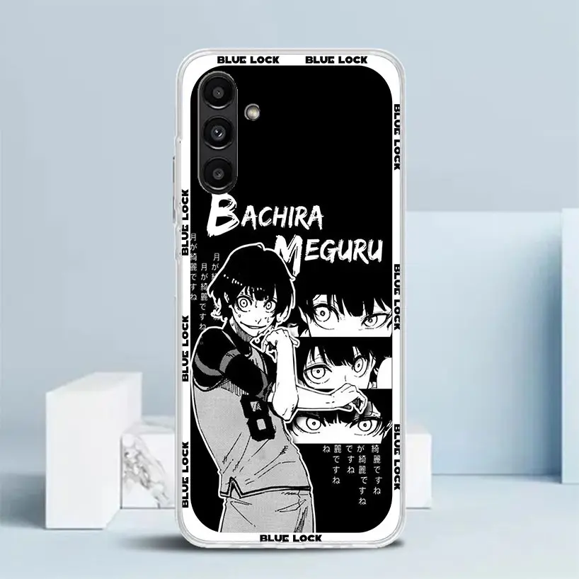 Anime Blue Lock Phone Case For Samsung Galaxy A17 A37 A57 A16 A15 A14 A13 A56 A55 A54 A53 A36 A35 A34 A33 A26 A25 A24 A23 Galaxy