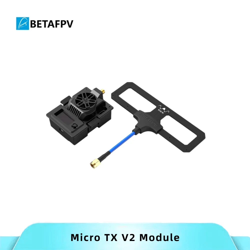 

BETAFPV ELRS Micro TX V2 Module 915MHZ 2W RF Power Built-in TCXO Cooling System For FPV Drone Long Range Flight Quadcopter