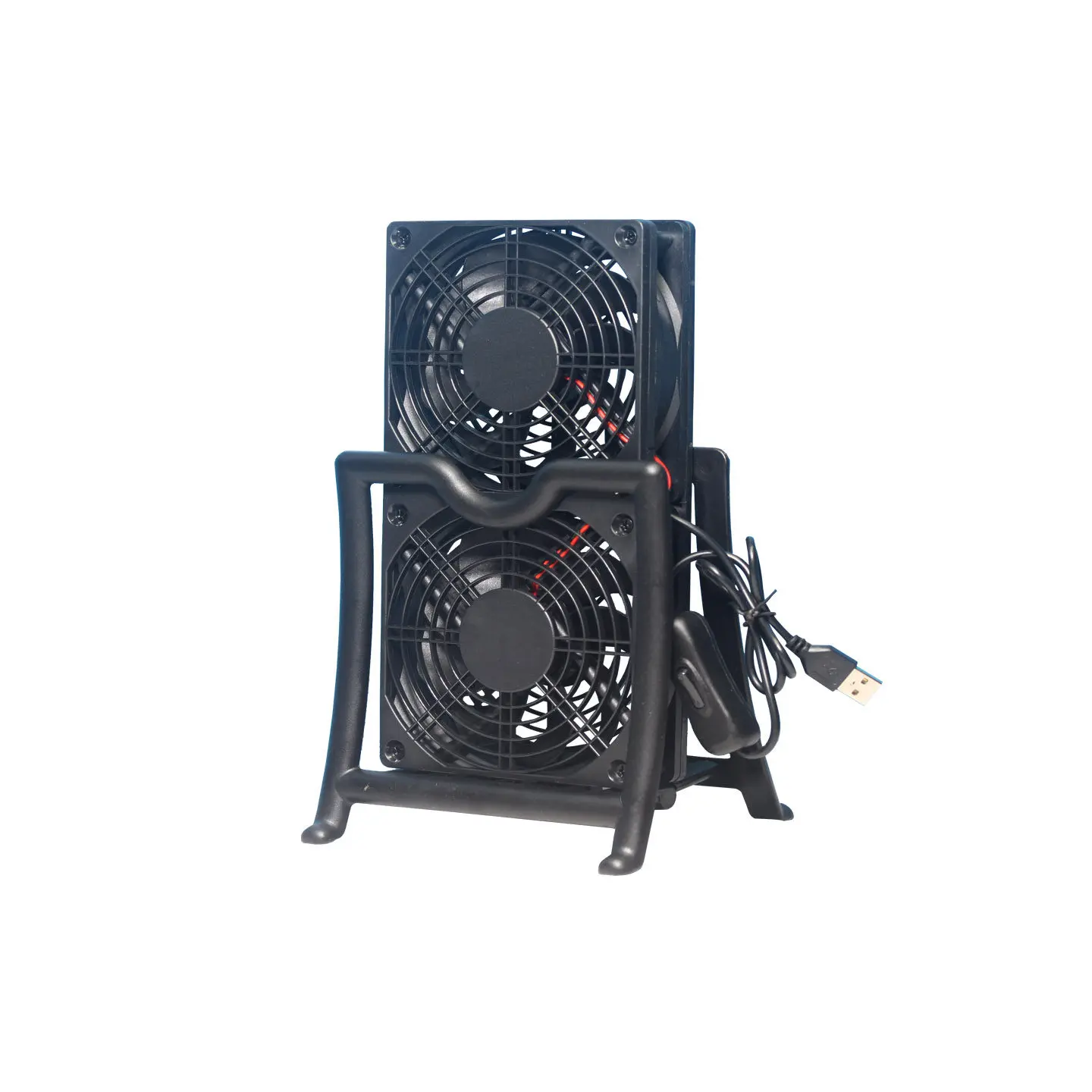 erect-radiator-fan-router-set-top-box-non-punching-vertical-bracket-silent-wind-for-living-room