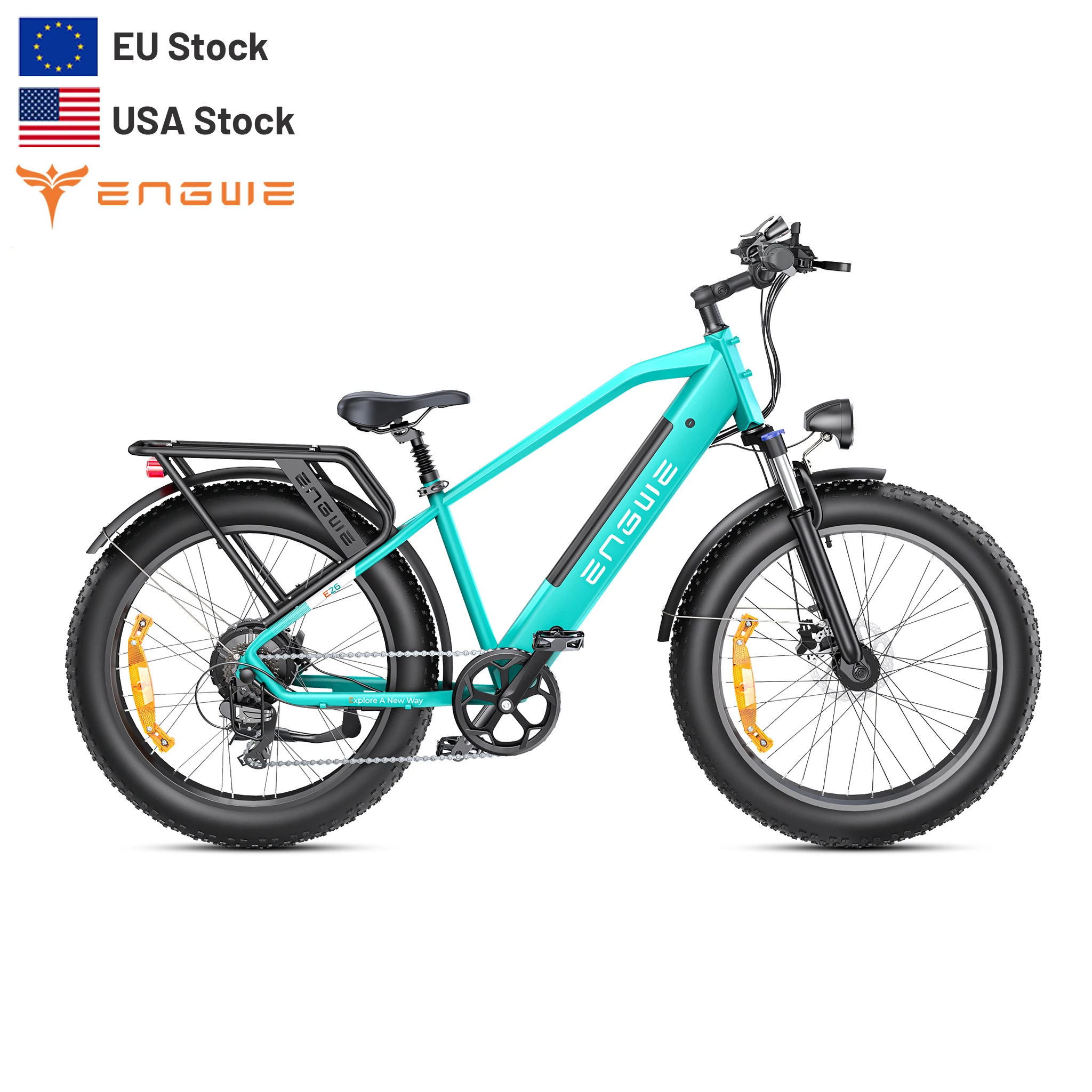 

For ENGWE E26 All-Terrain Electric Mountain Bike 250W/750W 48V 16Ah Dual Suspension Bicicleta Electrica Disc Brake Lithium
