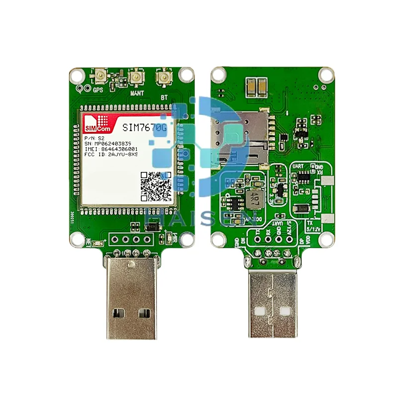 HAISEN SIMCOM SIM7670G-MNGV USB Dongle SIM7670G-MNGV Dongle SIM7670G Core Board LTE CAT1+GPS+Global Version SIM7670