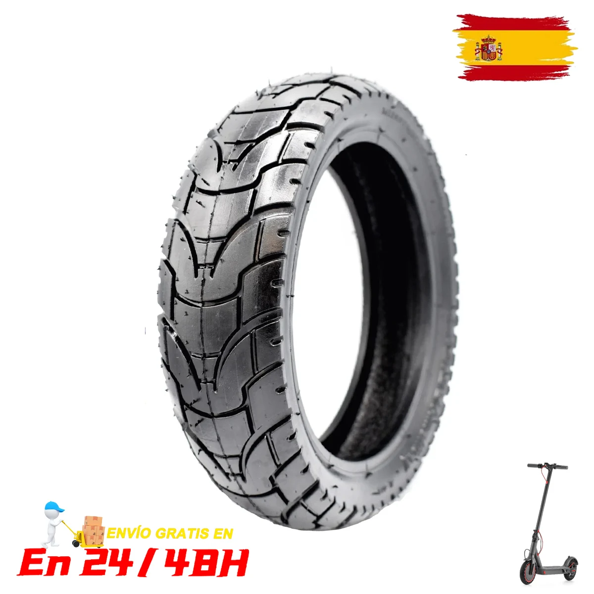 Rueda Cubierta 9×2,25 para Xiaomi [Amalibay]compatible con Patinete Electerico Xiaomi M365 1S PRO PRO2 Cecotec Dualtron