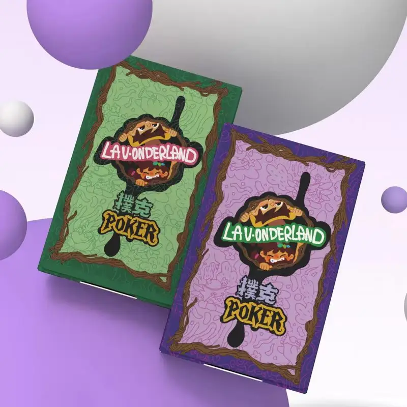 

Новые оригинальные игральные карты Joykey Lavonderland Poker, коробки с мультяшным дизайном, настольные игры, карты, игрушки, рождественские подарки, игрушки