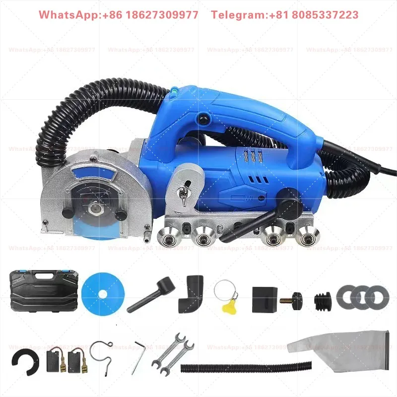 2-in-1 Electric Tile Grout Cleaning Machine & Cutter 220V 1200W for Home Commercial Use