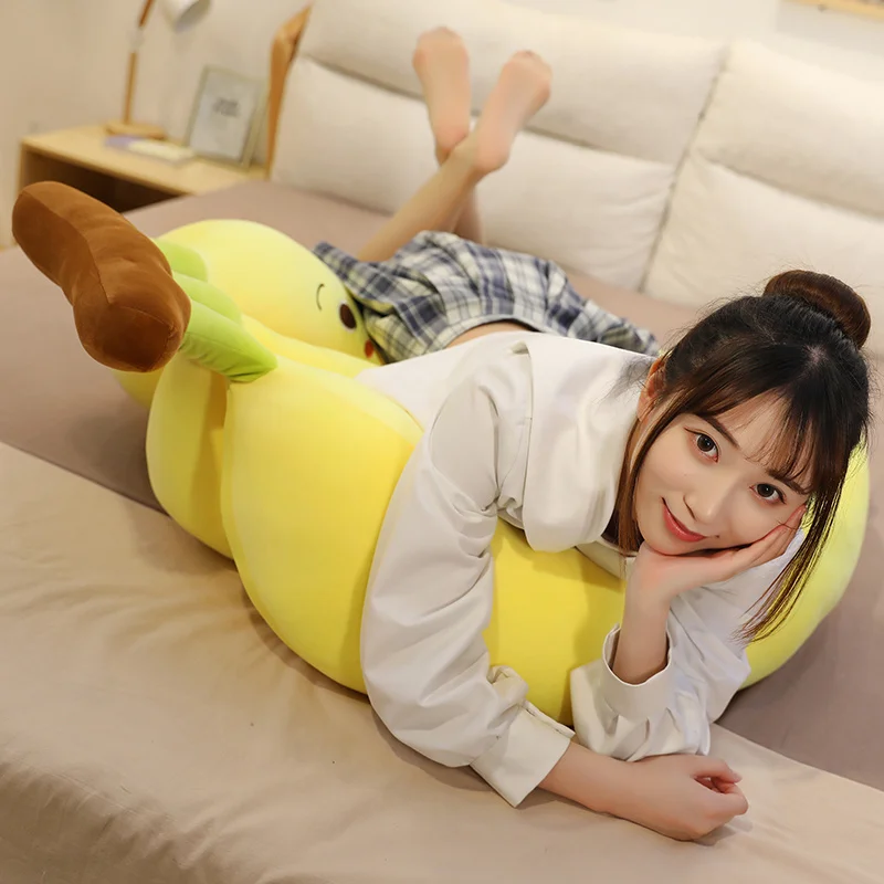 35-70cm Creative Cartoon Banana Plush Pillow Kawaii Soft Sofa Cushion Toy Cute Plush Doll Children Fruit Toys Gift