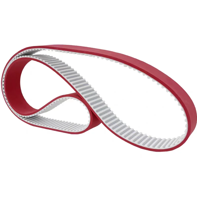 Customized Rubber Polyurethane Synchronous Timing Belt 20T5-630+3mm (Width 20mm T5 Length 630mm with a 3mm Linatex Coating)