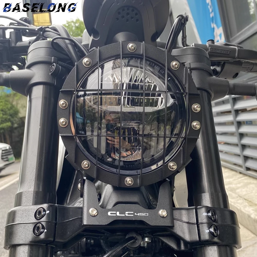 FOR CFMOTO CF MOTO CLC450 450 CL-C 250CLC 250 CLC 2023 2024 2025 Motorcycle Accessories Headlight Grill Guard Cover Protector