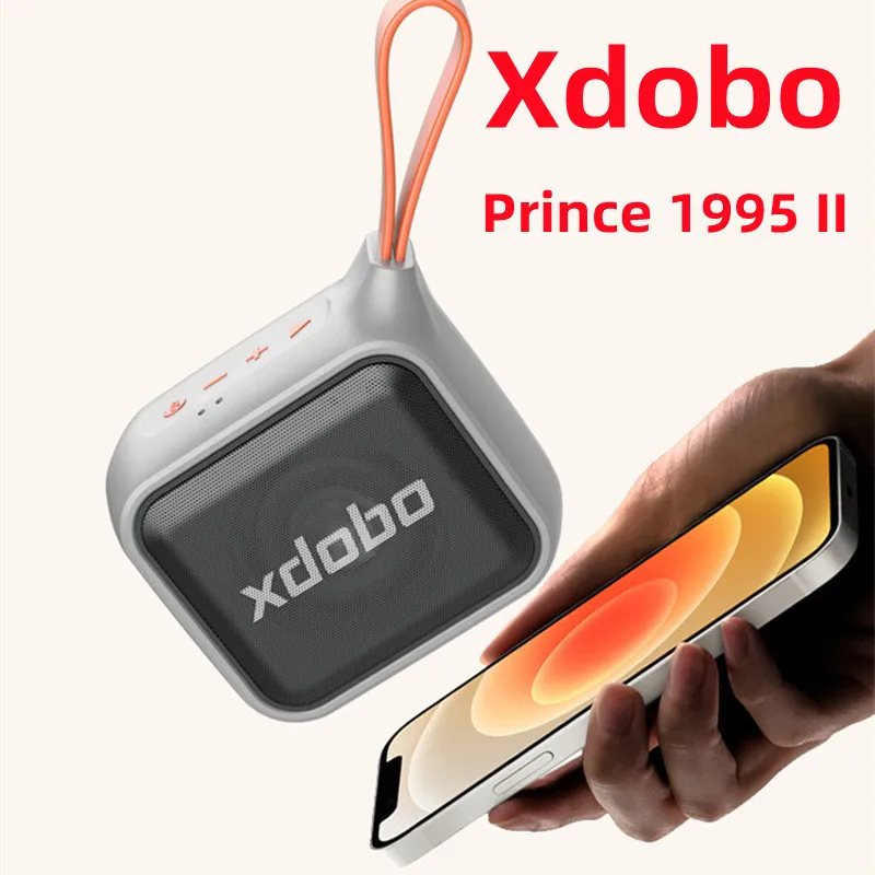 Xdobo Prince 1995 II Portable Wireless Bluetooth Speaker Outdoor Cycling Card Bass Cannon AUX/MP3 Music Player IPX7 Waterproof