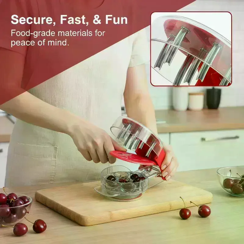Alat Penghilang Biji Ceri 6 Sl - Cherry Pitter Tool ulasan dan harga