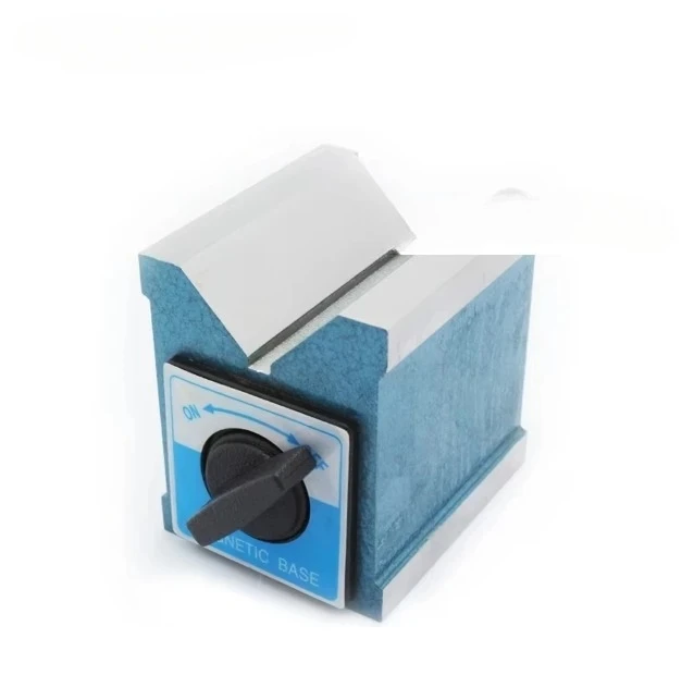 

Economic magnetic V-shaped block and magnetic base