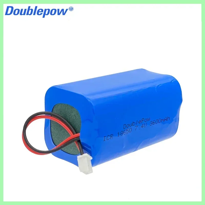 7.4V 3600mAh/5200mAh Rechargeable Battery 18650 2S2P Batteries For Bluetooth speaker,Solar light,Monitor+Protective board