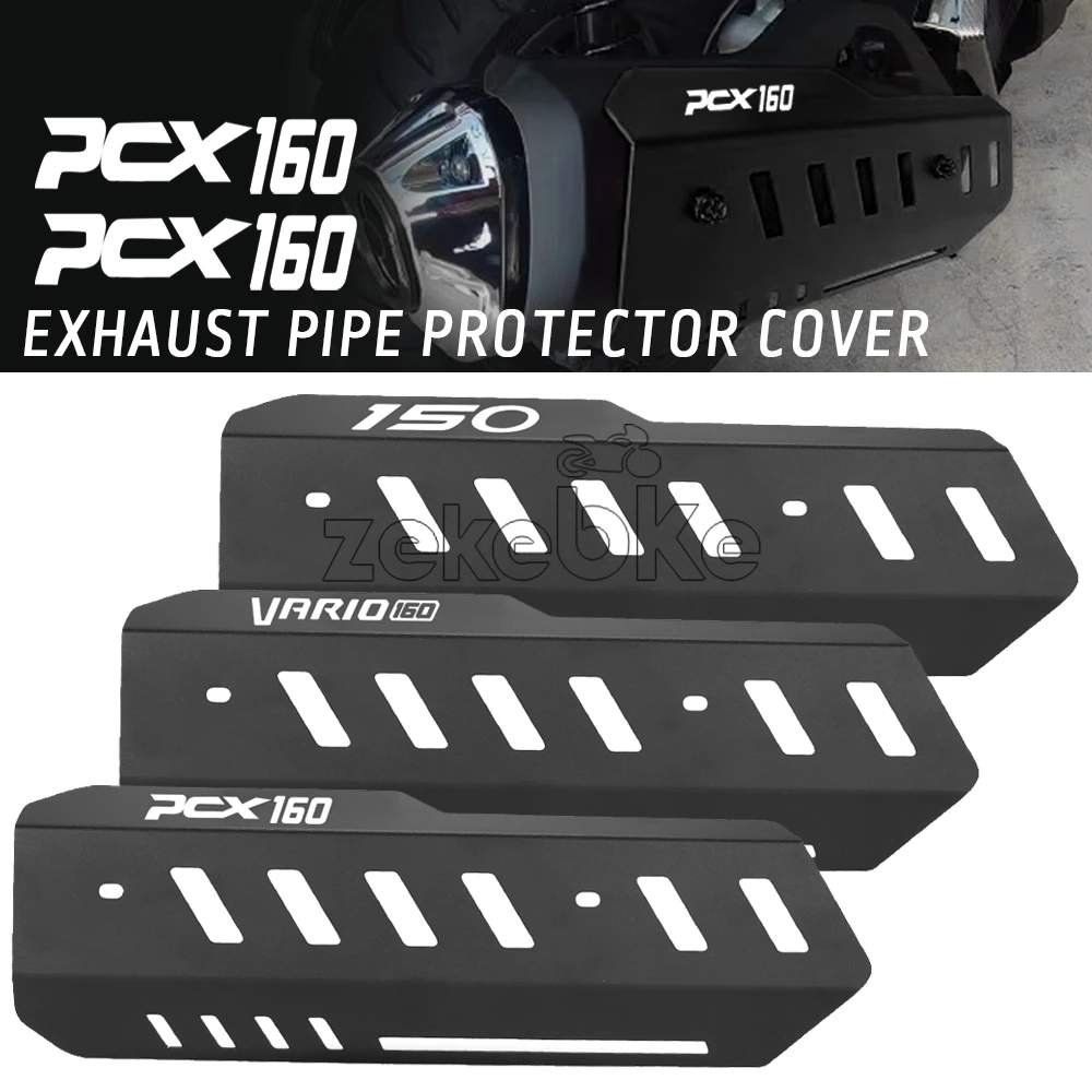 Protection thermique décorative pour échappement moto Honda PCX160 2022 2023 2024 2025 2026