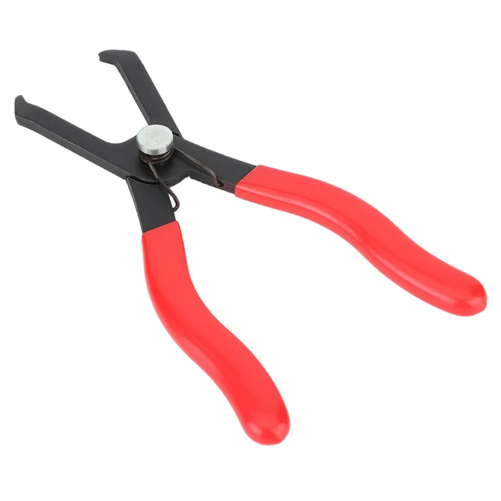 30 Degree Angle Push Pin Remover Pliers High-Carbon Steel Anti-Slip Angled Clip Pliers Plastic Spraying Spring Loaded