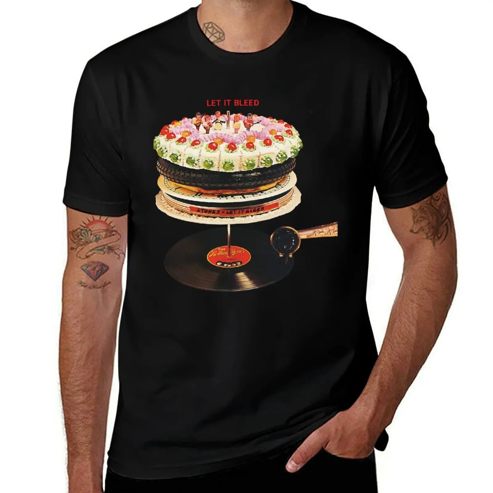 Bleed T-Shirt Basic Short Sleeve for Men T-Shirt