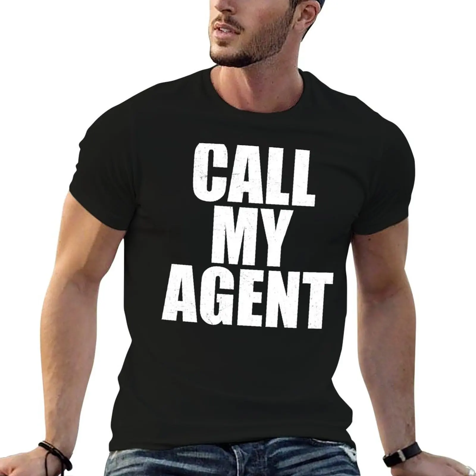 Call My Agent T-Shirt High Quality Durable T-Shirt