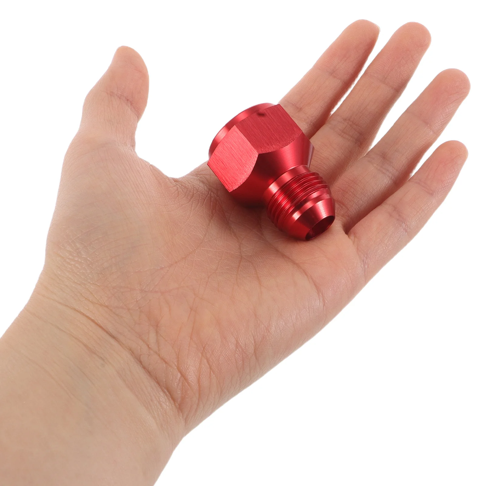 

Transmission Cooler Connector 10an Female to 8an Male Aluminum Red Adapter Universal Automotive Oil Cooler Line Conversion