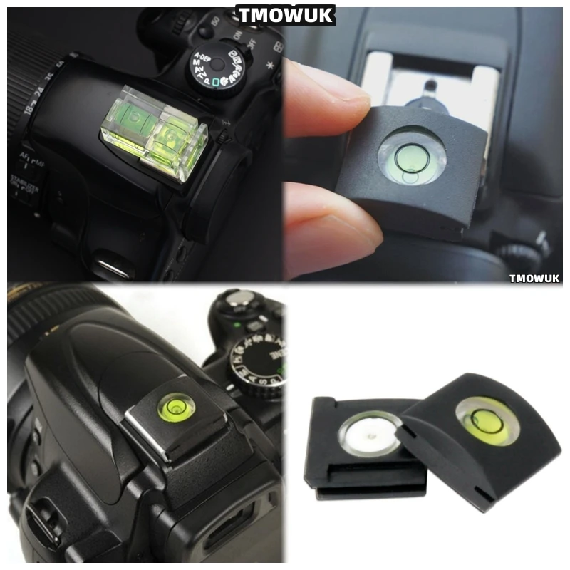For Canon EOS Rebel 2000D 1500D 1200D 1000D T7 T6 T5 T4i Hot Shoe Cover Cap DSLR Camera Flash Hot Shoe Bubble Spirit Level Acces