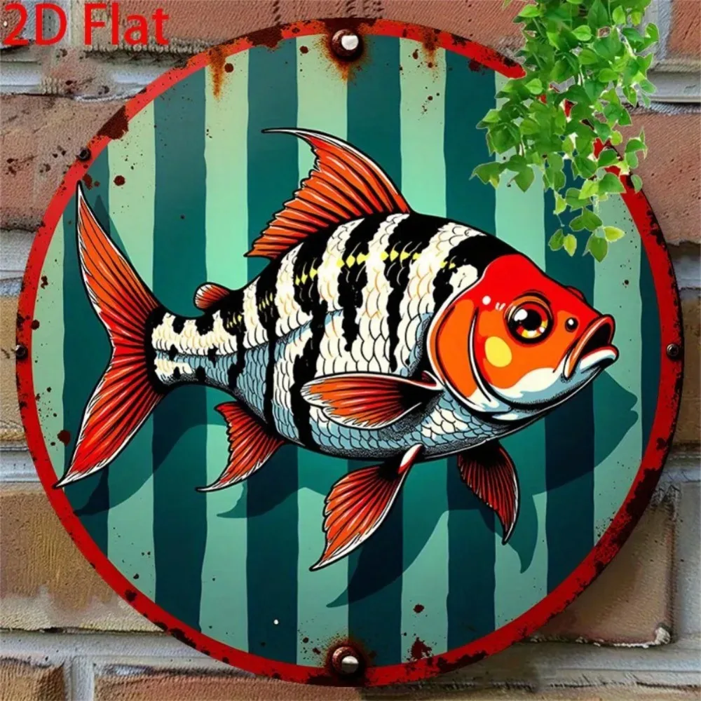 Vintage 2D Flat Fis…