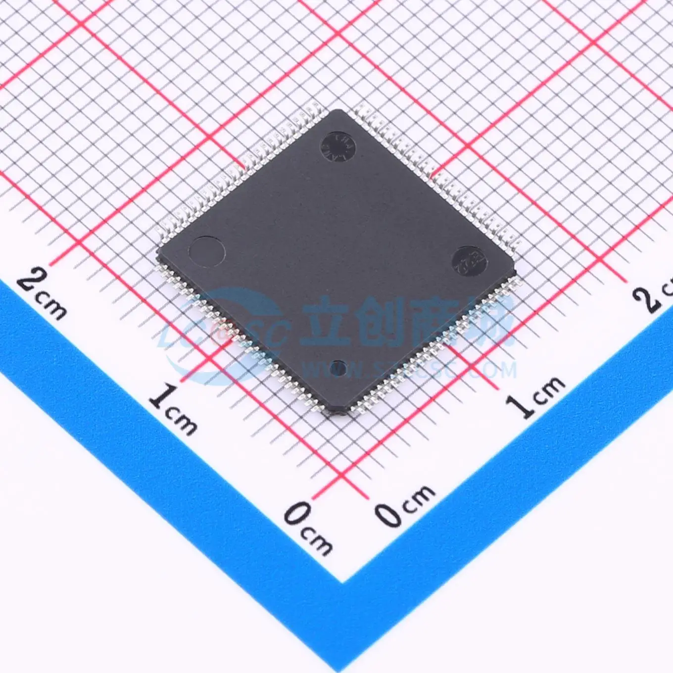 Capa protetora ATXMEGA128A1-AU