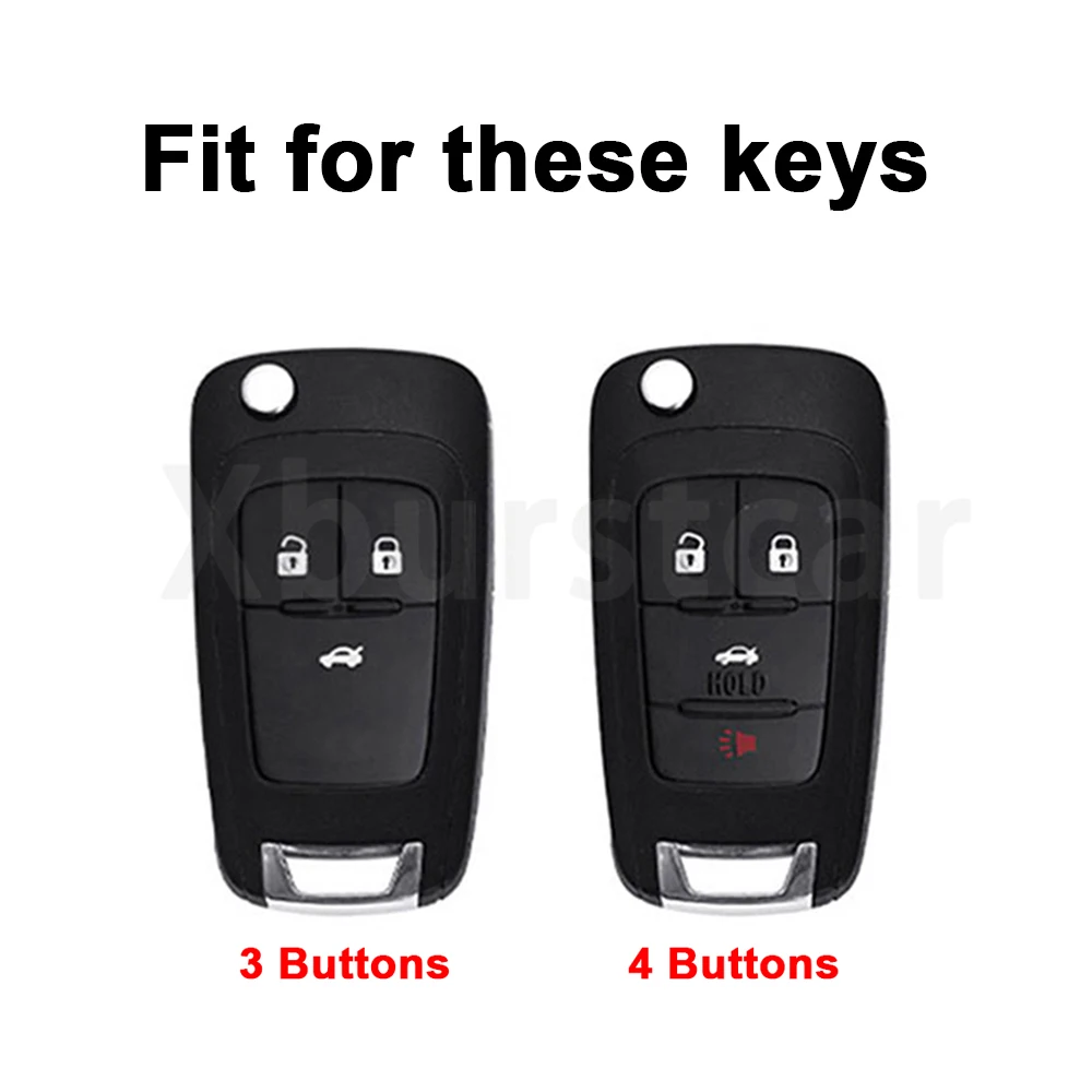 Leather TPU For Chevrolet Malibu Captiva Trax Sail Cruze Aveo Opel Vauxhall Astra J Corsa Insignia Mokka Car Key Case Cover Bag