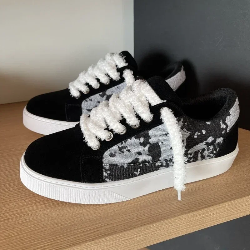 2026 New For Spot UK High Street Nums Shoes Guangzhou Foreign Trade Cross-border Supply Sports Board Shoes Couple Models