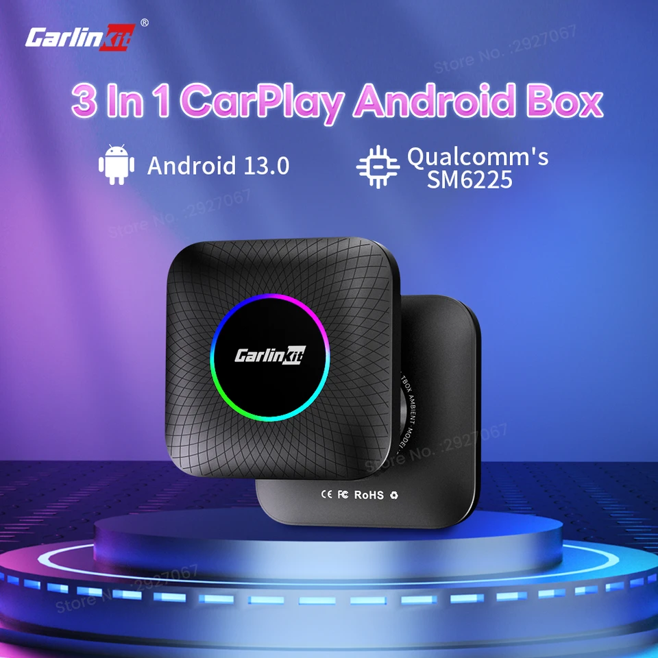カーナビ Carlinkit Full Android Ai Box S41eb82bc1c354a92876645a299a37